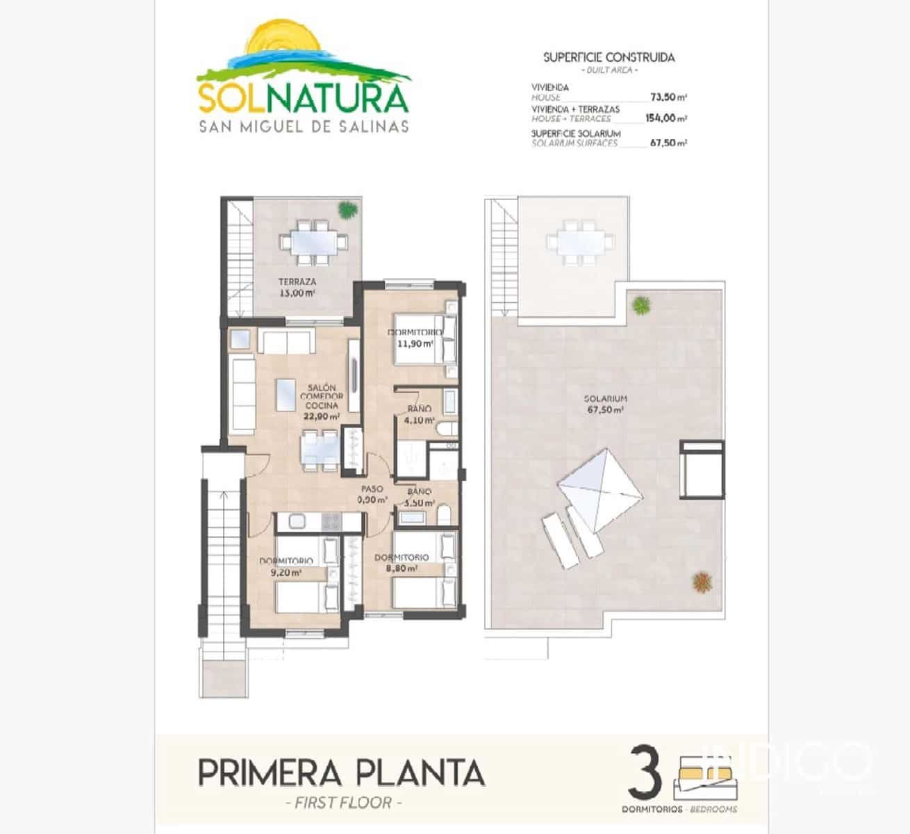 2 bedroom Flat for sale in Torrevieja with pool garage - € 239,900 (Ref: 9235291)