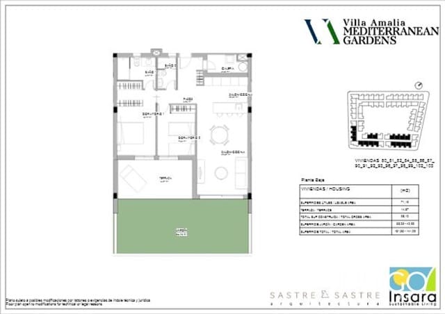2 sypialnia Mieszkanie na sprzedaż w La Veleta, Torrevieja z basenem garażem - 360 000 € (Ref: 9244452)