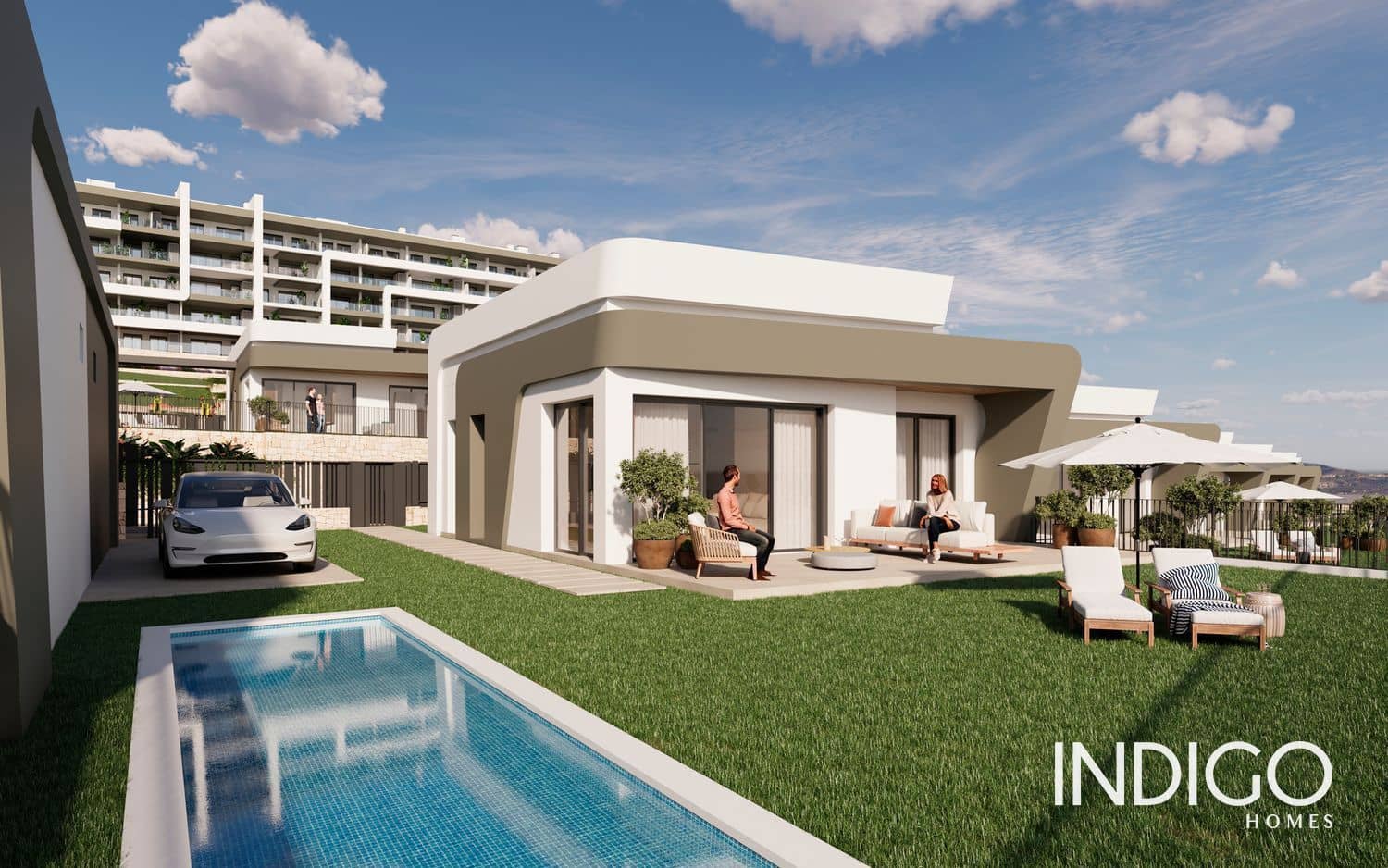 Chalet de 3 habitaciones en Muchamiel / Mutxamel en venta con piscina garaje - 460.000 € (Ref: 9271818)