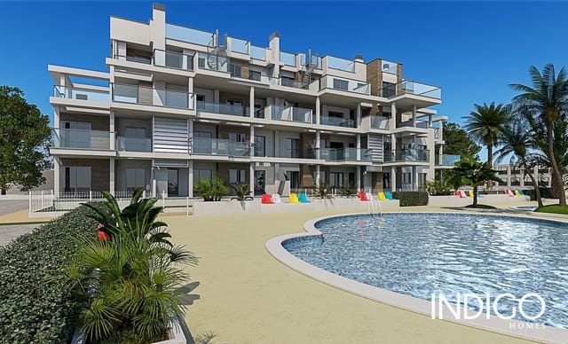 2 bedroom Flat for sale in Les Bassetes - El Marjal, Dénia with pool - € 399,000 (Ref: 9320044)