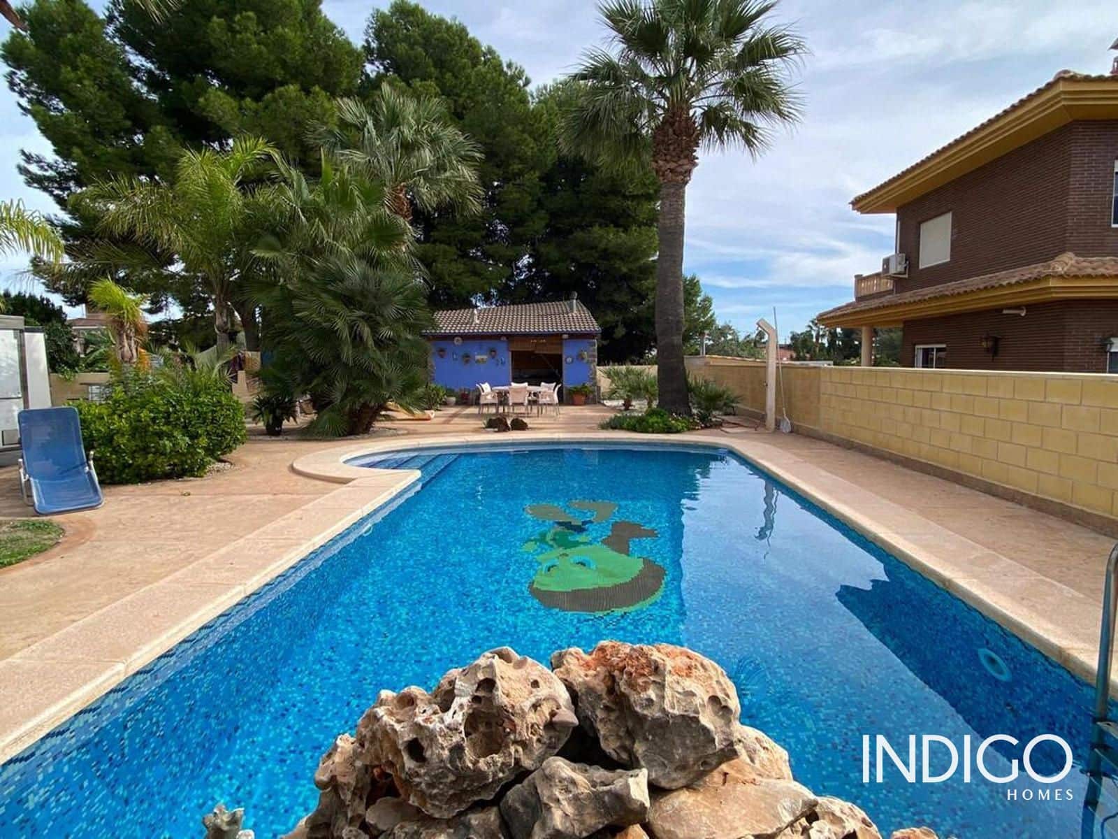 4 chambre Villa/Maison à vendre à San Vicente / Sant Vicent del Raspeig avec piscine garage - 550 000 € (Ref: 9355327)