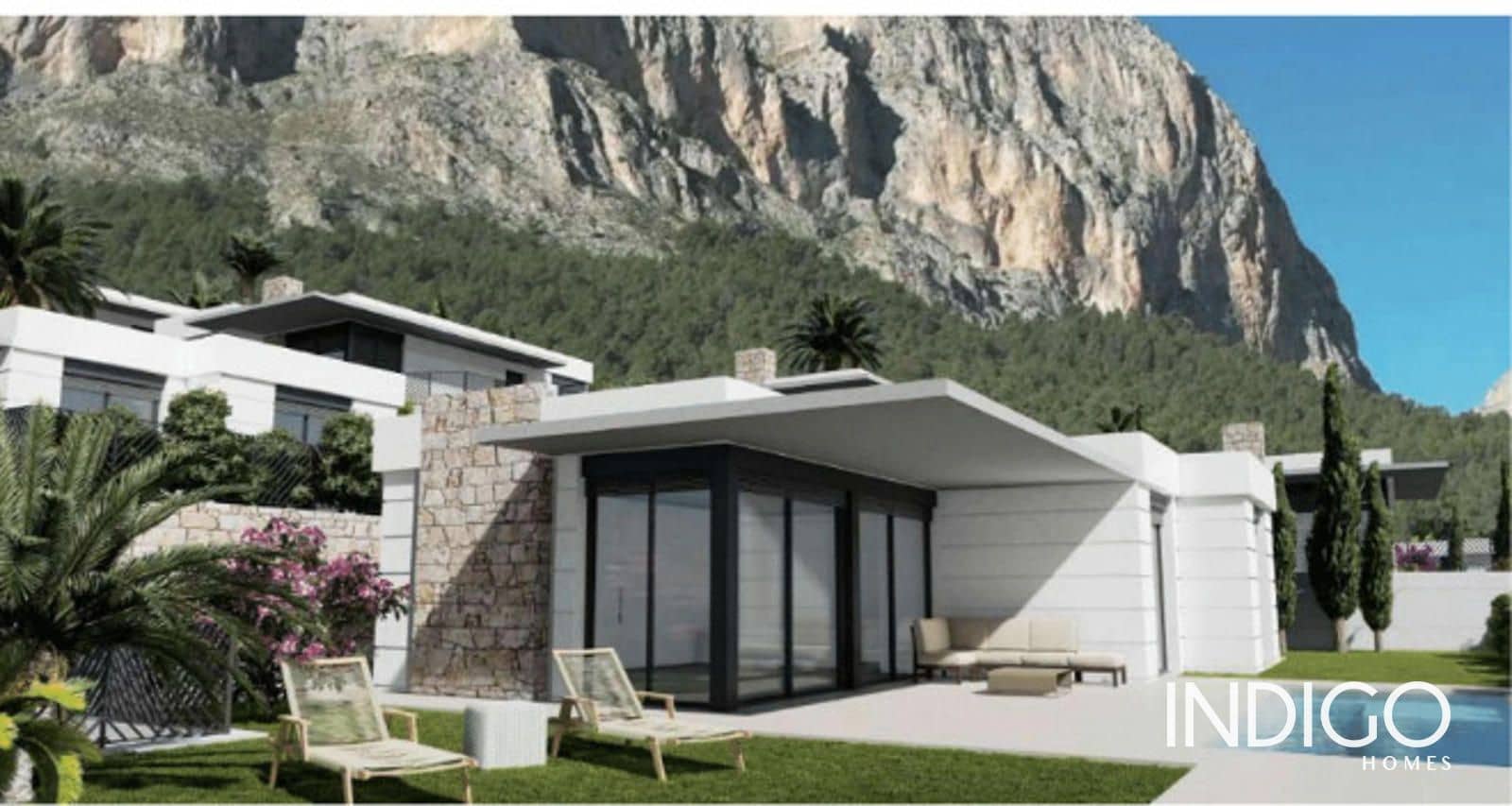 3 bedroom Villa for sale in Polop with pool garage - € 503,000 (Ref: 9540582)