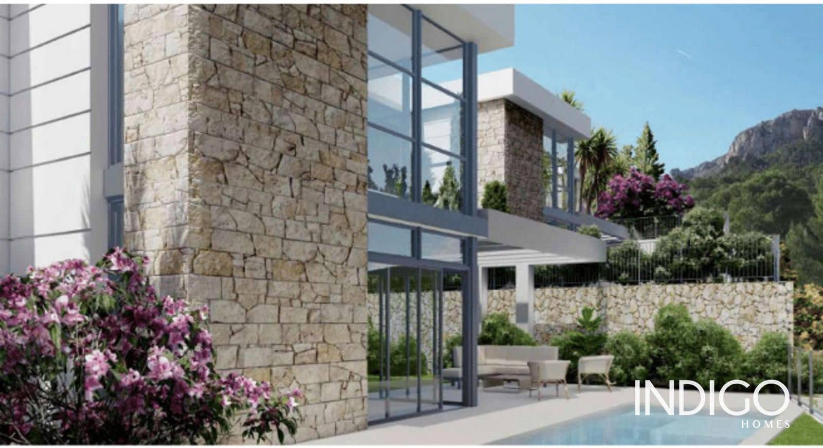 3 bedroom Villa for sale in Polop with pool garage - € 503,000 (Ref: 9540582)