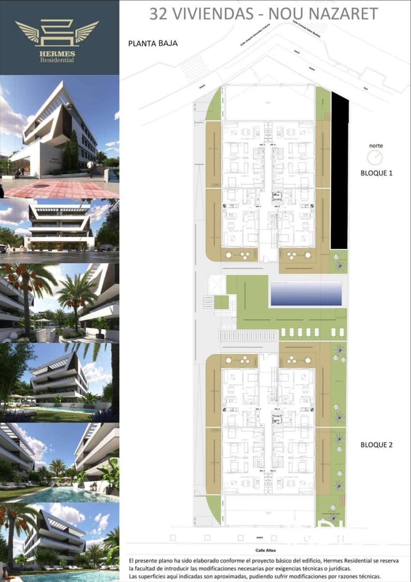 2 quarto Apartamento para venda em San Juan de Alicante / Sant Joan d'Alacant com piscina garagem - 443 825 € (Ref: 9540902)