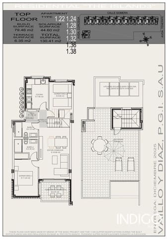 Piso de 2 habitaciones en Torrevieja en venta con piscina garaje - 265.200 € (Ref: 9596561)