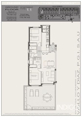 Piso de 2 habitaciones en Torrevieja en venta con piscina garaje - 265.200 € (Ref: 9596561)