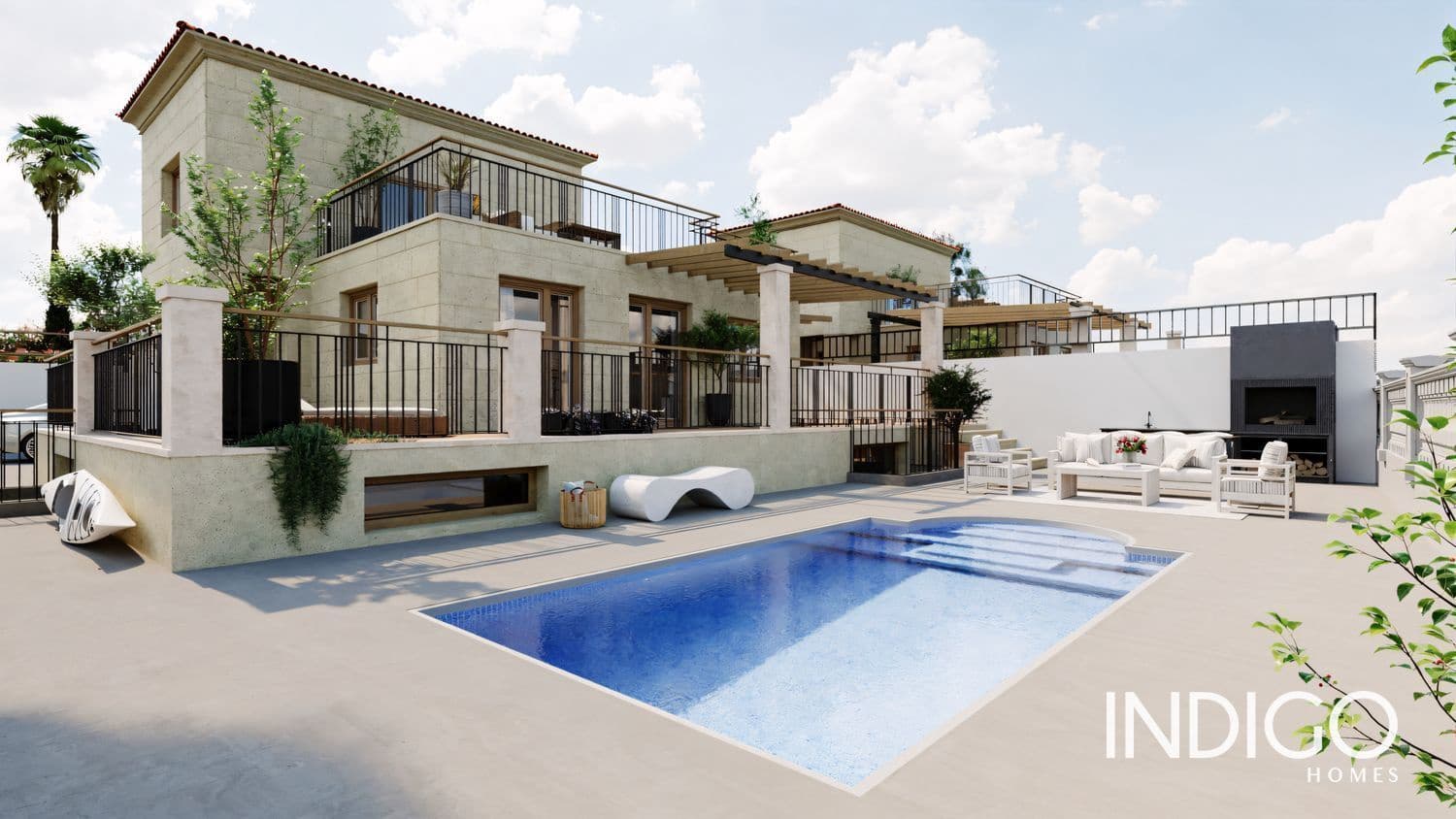 4 chambre Villa/Maison à vendre à Venta Lanuza avec piscine garage - 865 000 € (Ref: 9832309)