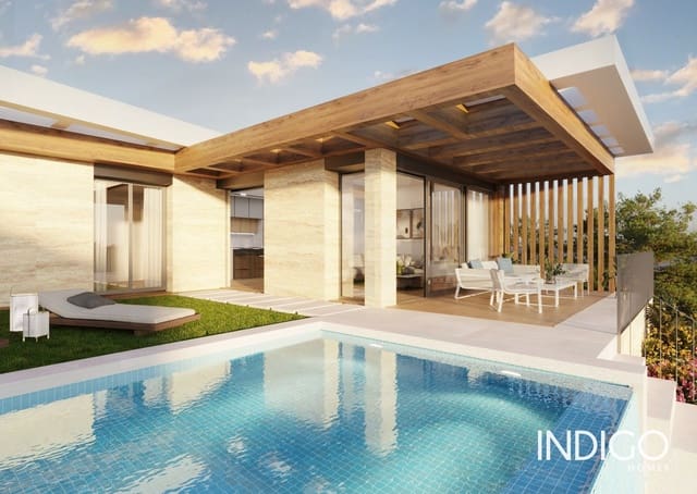 2 sypialnia Willa na sprzedaż w Polop z basenem garażem - 548 700 € (Ref: 9850503)