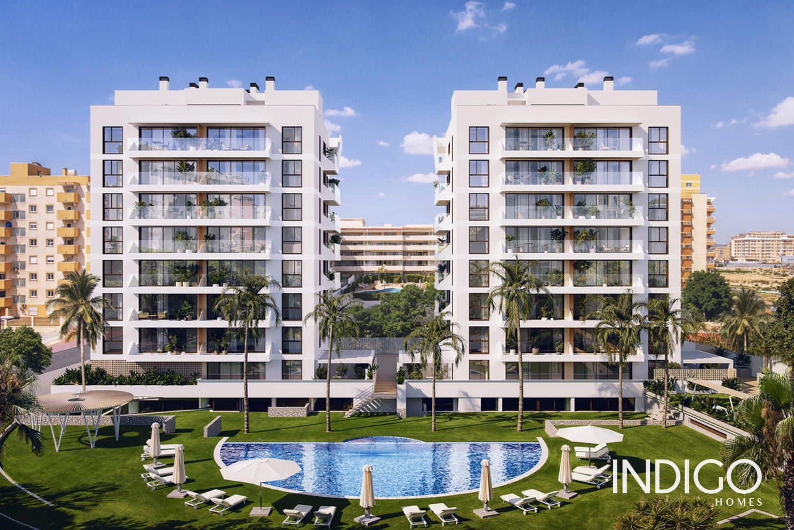 2 bedroom Flat for sale in Guardamar del Segura with pool garage - € 245,000 (Ref: 9859065)