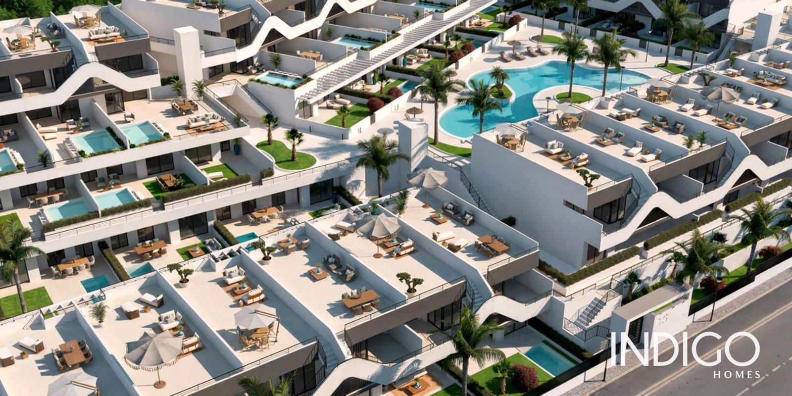 Piso de 2 habitaciones en Alfaz del Pi / L'Alfàs del Pi en venta con piscina garaje - 278.000 € (Ref: 9891485)