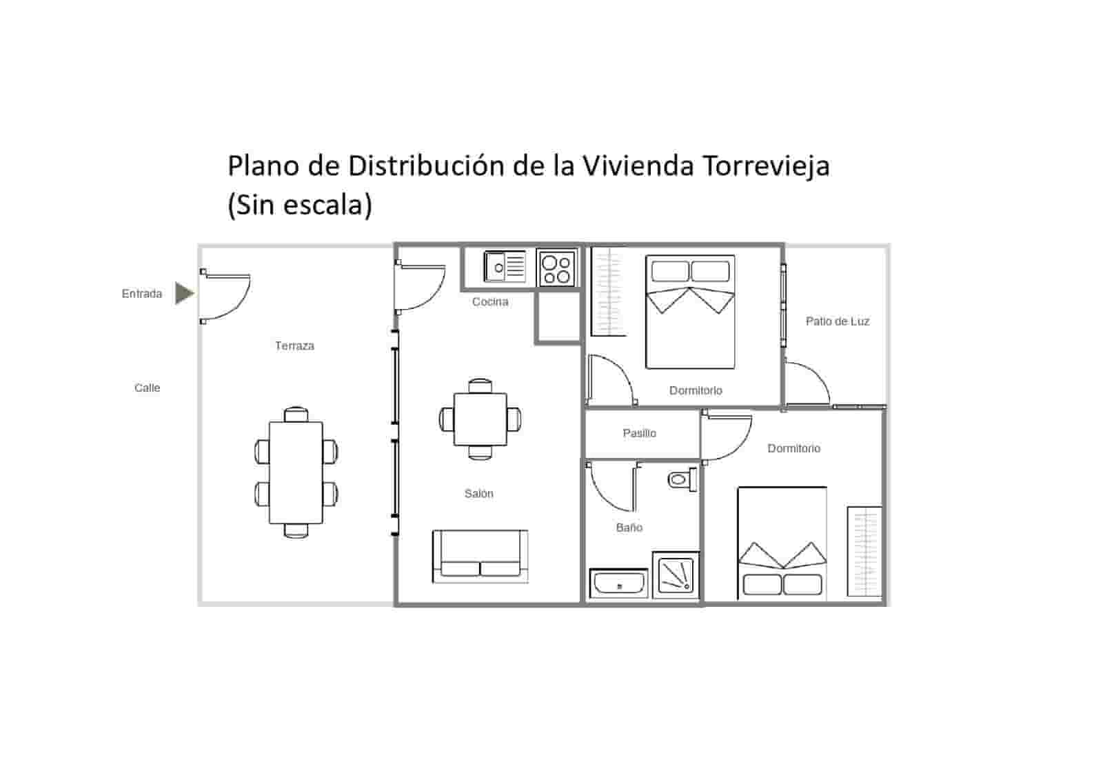 2 bedroom Townhouse for sale in La Mata with garage - € 114,000 (Ref: 9918899)