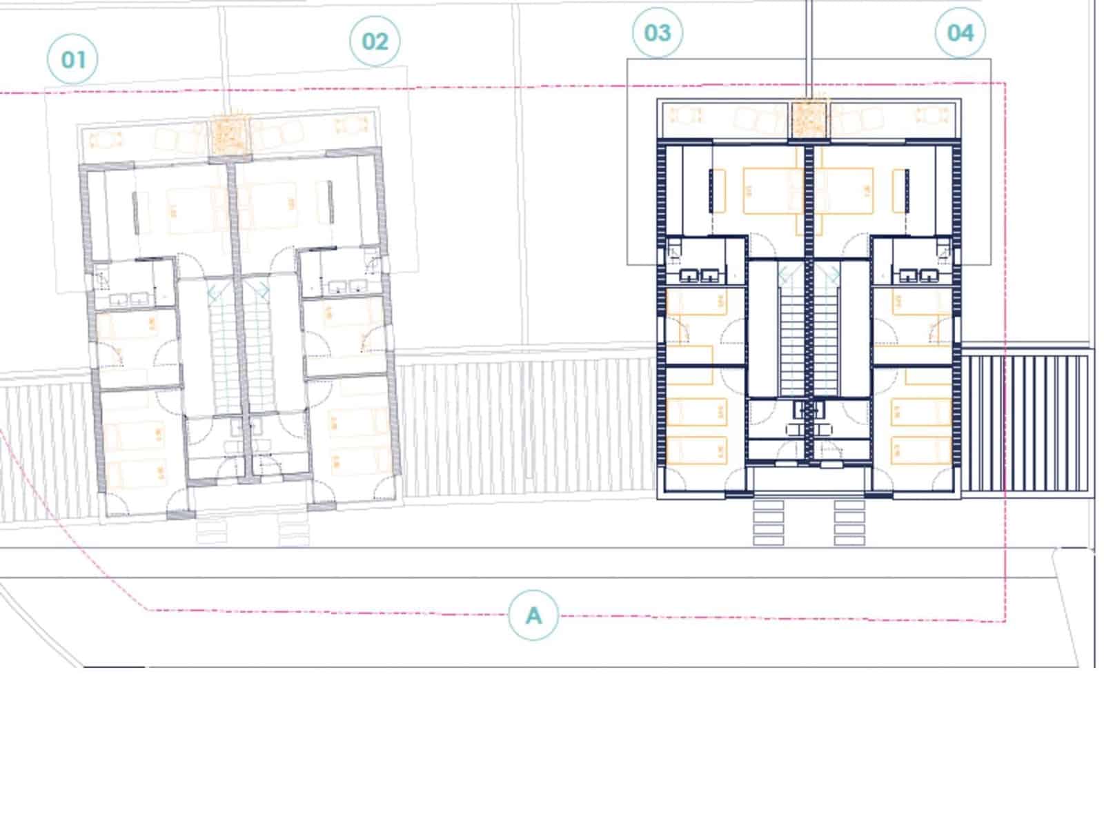4 soveværelse Semi-Rækkehus til salg i La Quinta med garage - € 425.000 (Ref: 9100911)