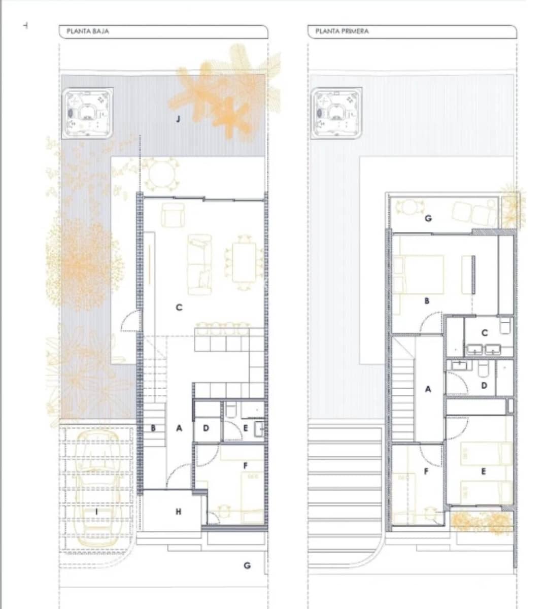 4 soverom Kjedet enebolig til salgs i La Quinta med garasje - € 427 200 (Ref: 9100912)