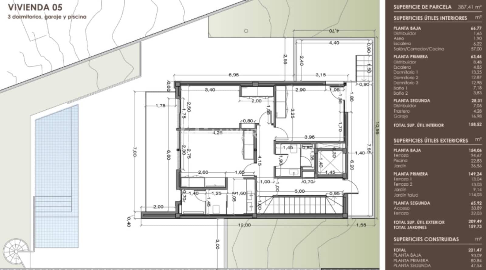 3 soveværelse Villa til salg i Tabaiba med garage - € 718.620 (Ref: 9163990)