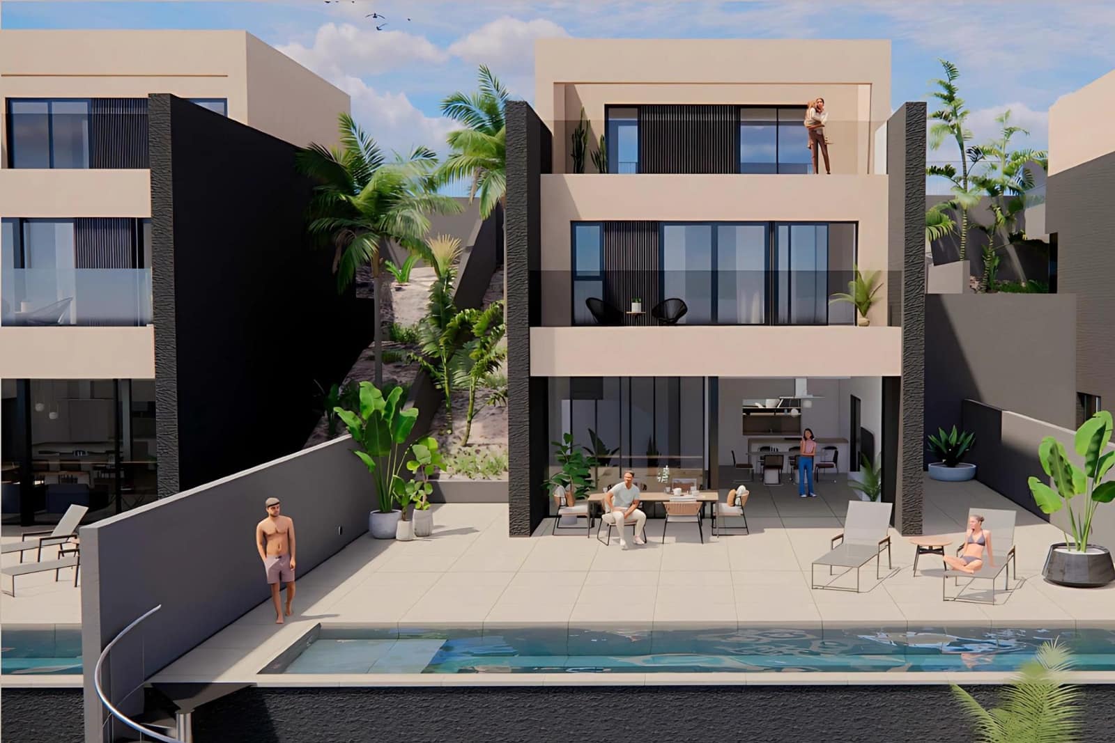 3 soveværelse Villa til salg i Tabaiba med swimmingpool garage - € 755.160 (Ref: 9163991)