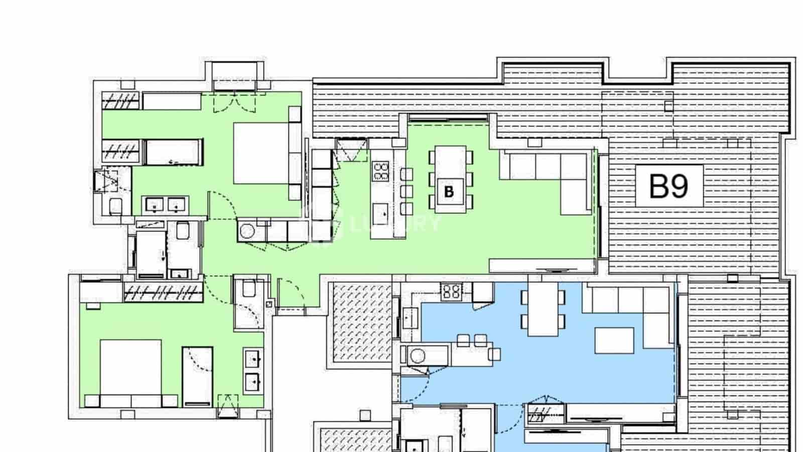 2 quarto Penthouse para venda em Palm-Mar com piscina garagem - 534 000 € (Ref: 9282405)