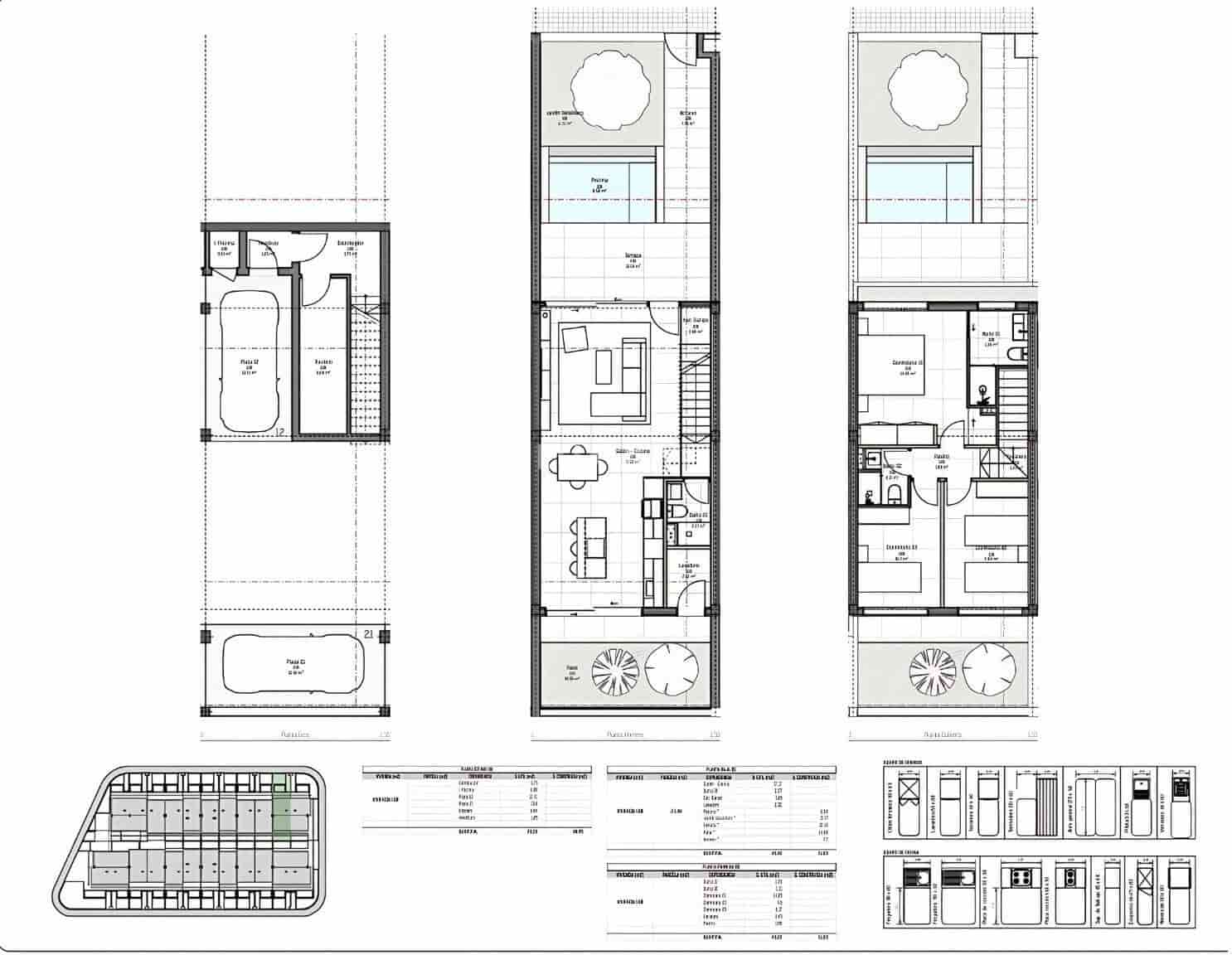 3 slaapkamer Rijtjeshuis te koop in Guimar met zwembad garage - € 410.000 (Ref: 9301241)