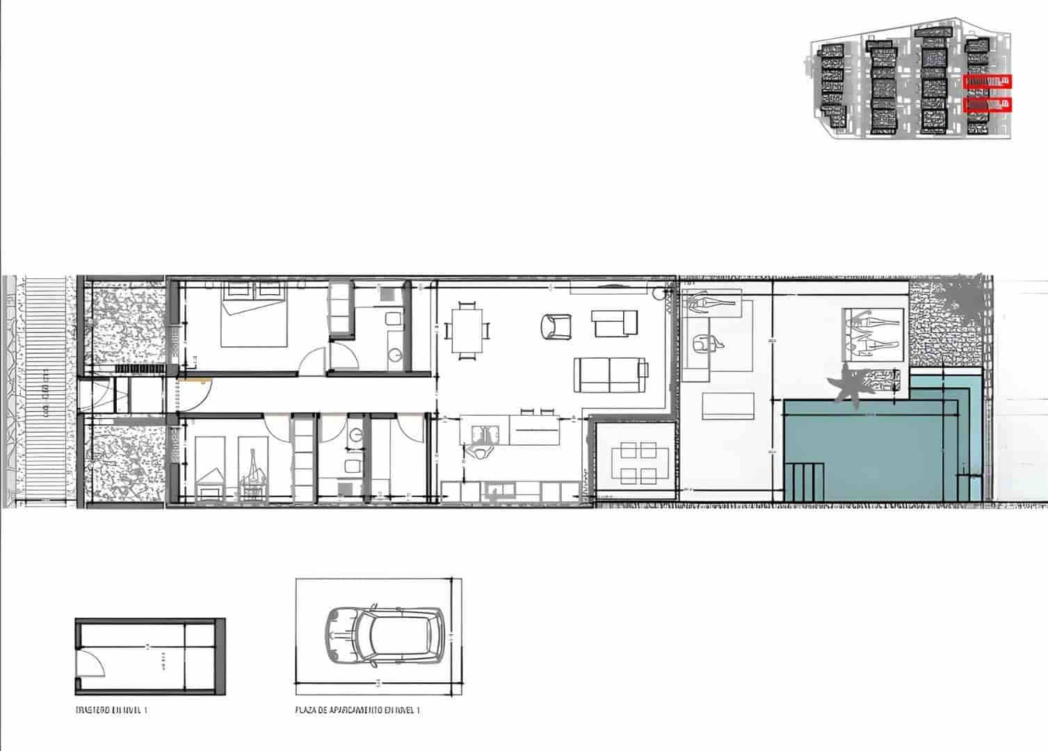 3 sypialnia Dom szeregowy na sprzedaż w Callao Salvaje z basenem garażem - 1 525 000 € (Ref: 9338495)