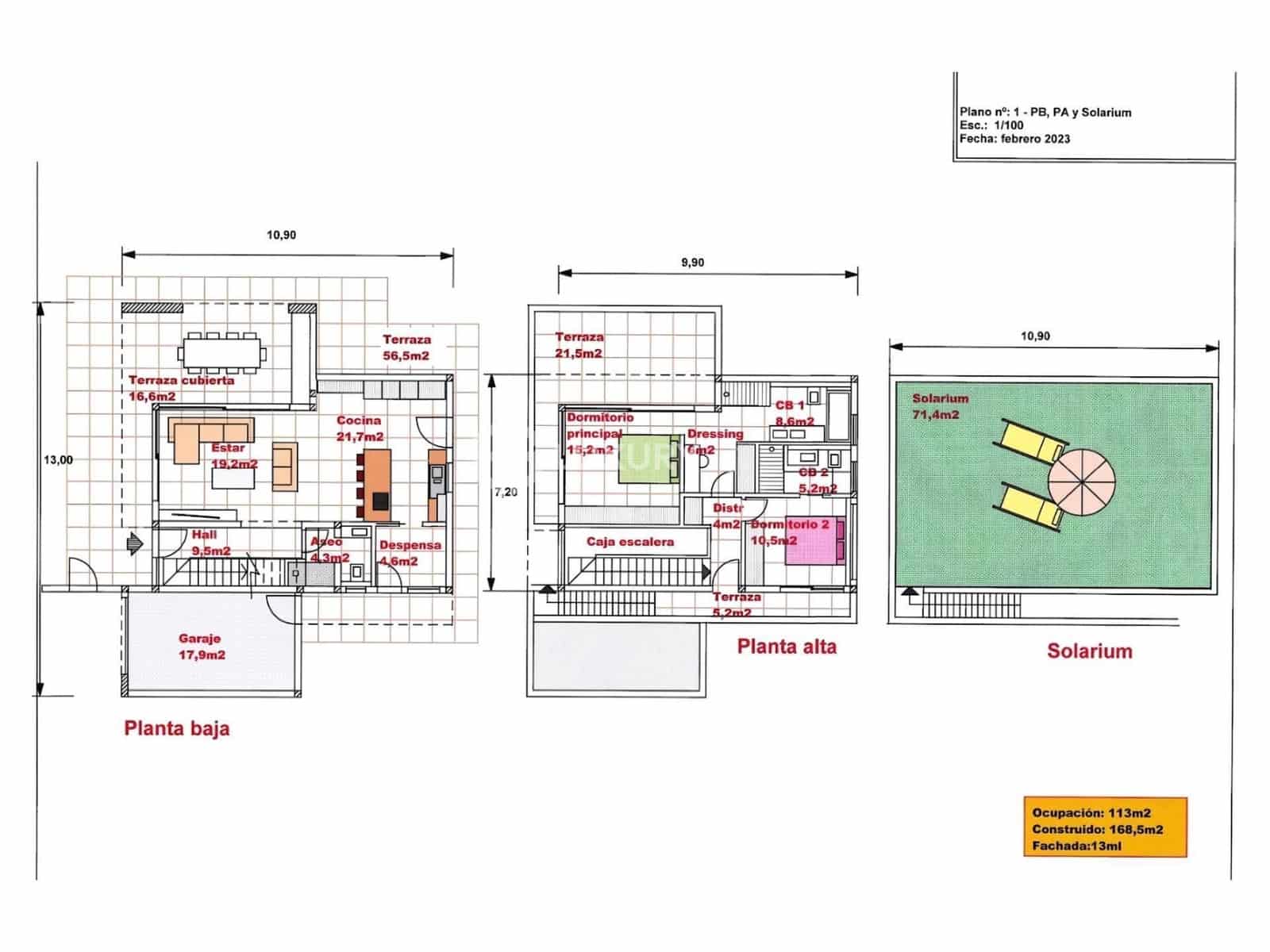 Chalet de 2 habitaciones en Arona en venta con piscina garaje - 580.000 € (Ref: 9456522)
