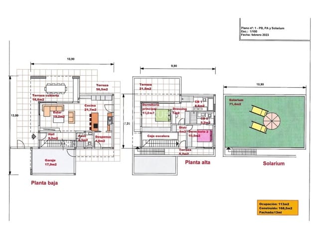 Chalet de 2 habitaciones en Arona en venta con piscina garaje - 580.000 € (Ref: 9456522)
