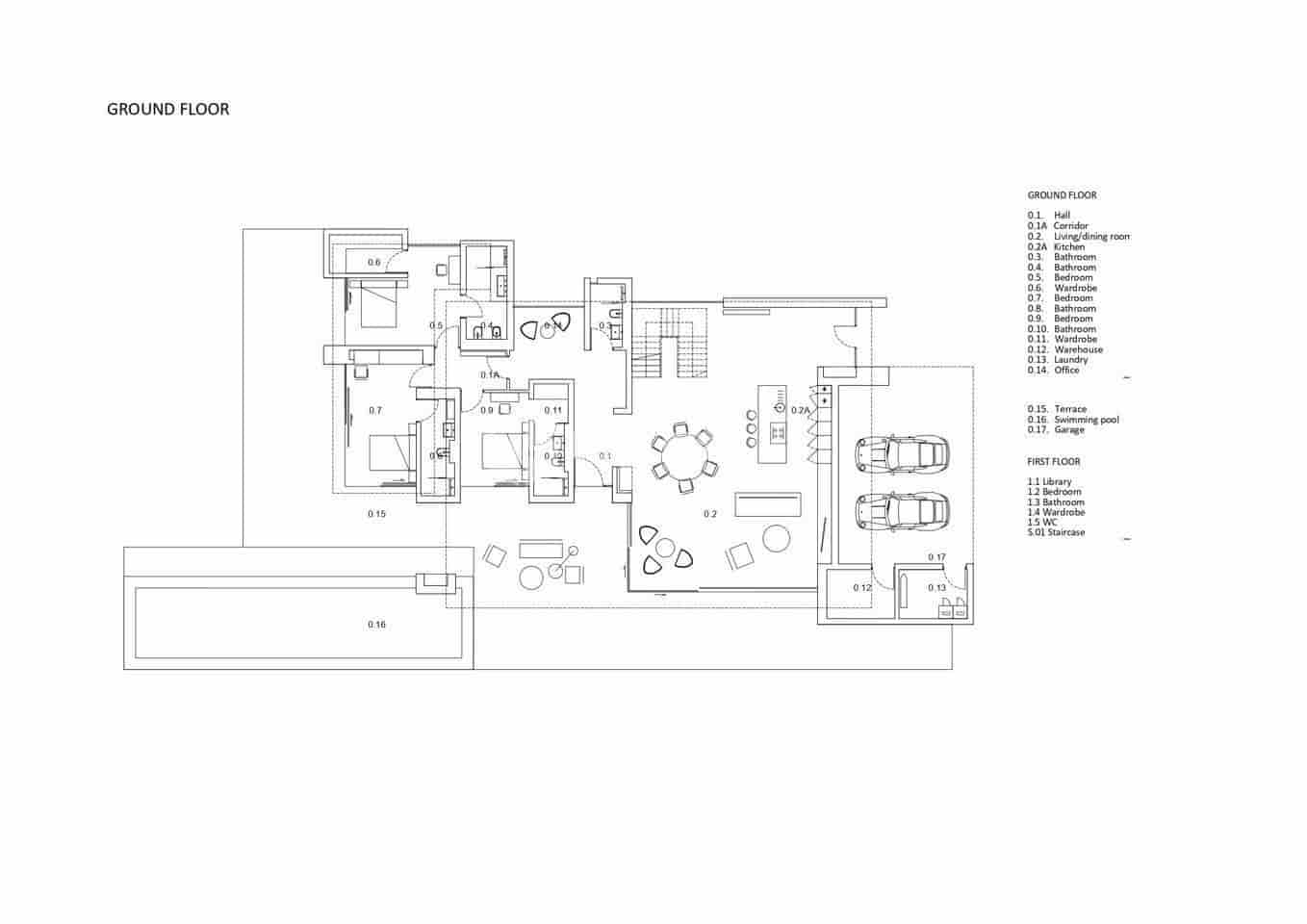 4 soverom Villa til salgs i La Caleta Adeje med svømmebasseng garasje - € 3 600 000 (Ref: 9481323)