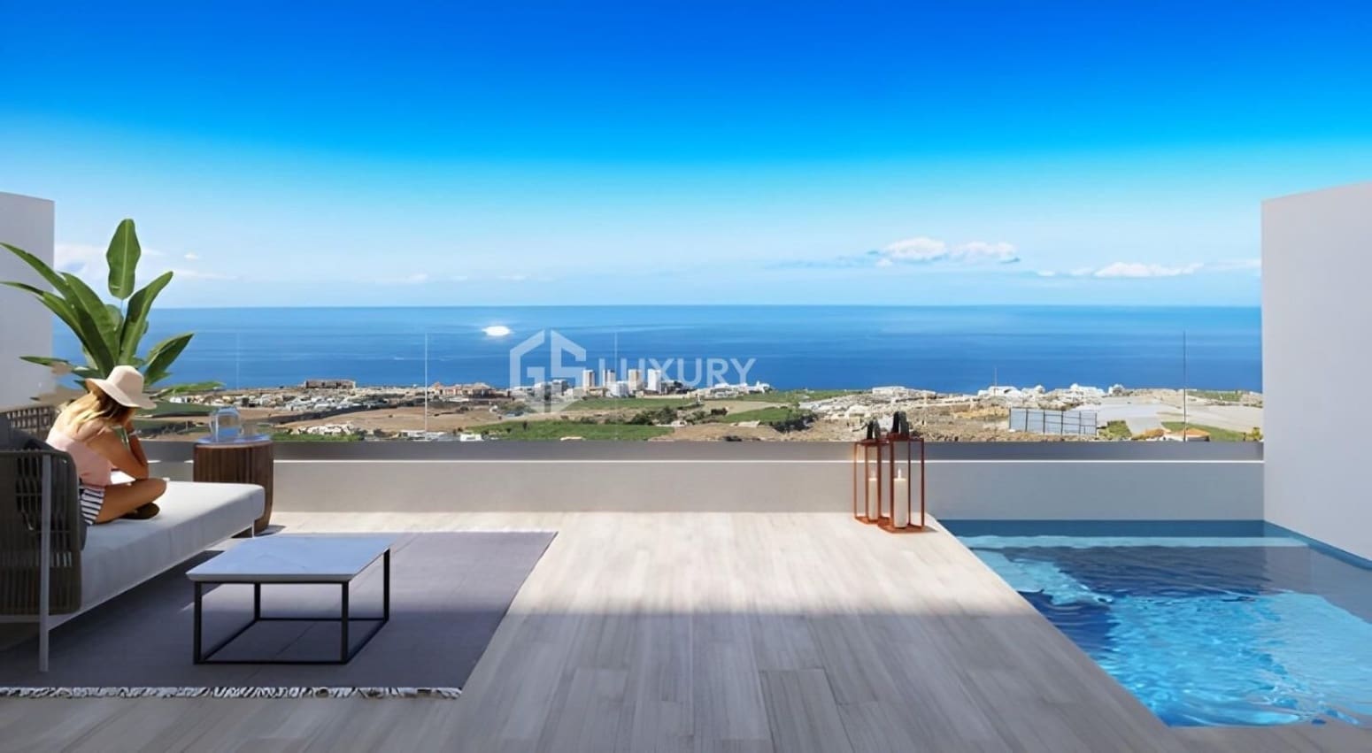 2 makuuhuone Asunto myytävänä paikassa Adeje mukana 
autotalli - 940 000 € (Ref: 9676100)