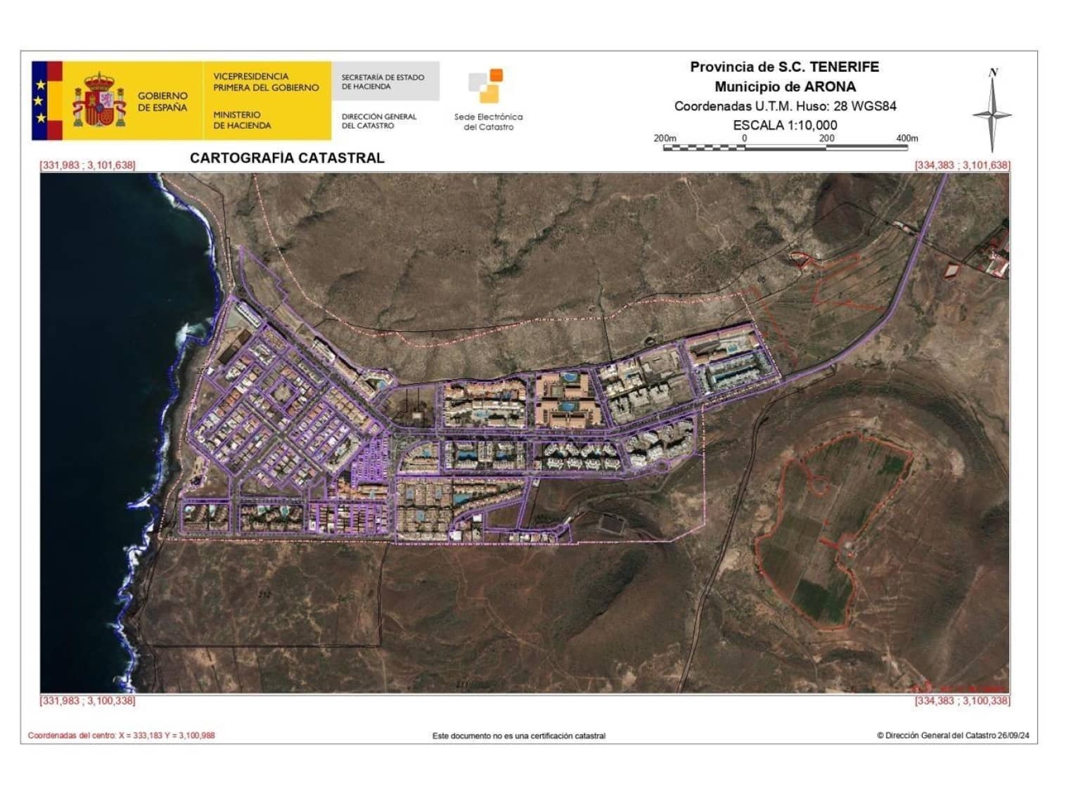 Terrain à Bâtir à vendre à Arona - 5 000 000 € (Ref: 9676102)
