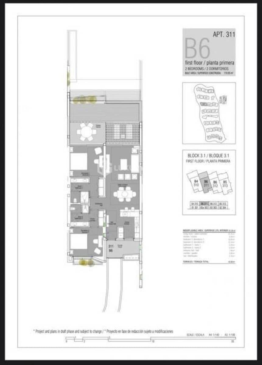 2 soverom Leilighet til salgs i Guia de Isora med garasje - € 965 000 (Ref: 9676147)