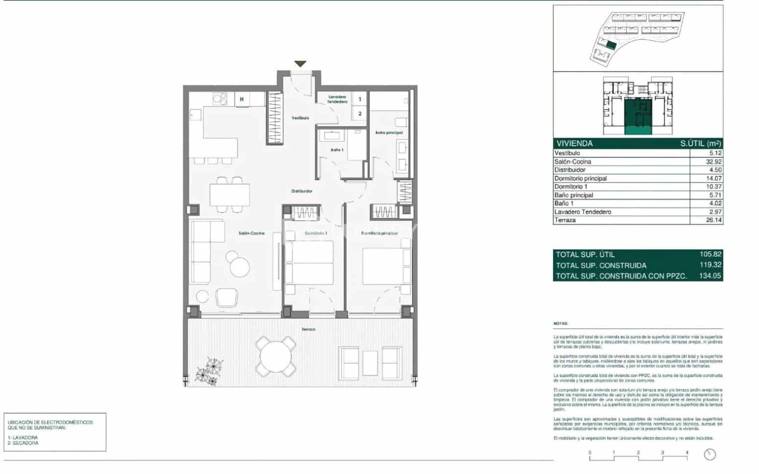 2 Zimmer Wohnung zu verkaufen in Adeje mit Garage - 723.000 € (Ref: 9676166)