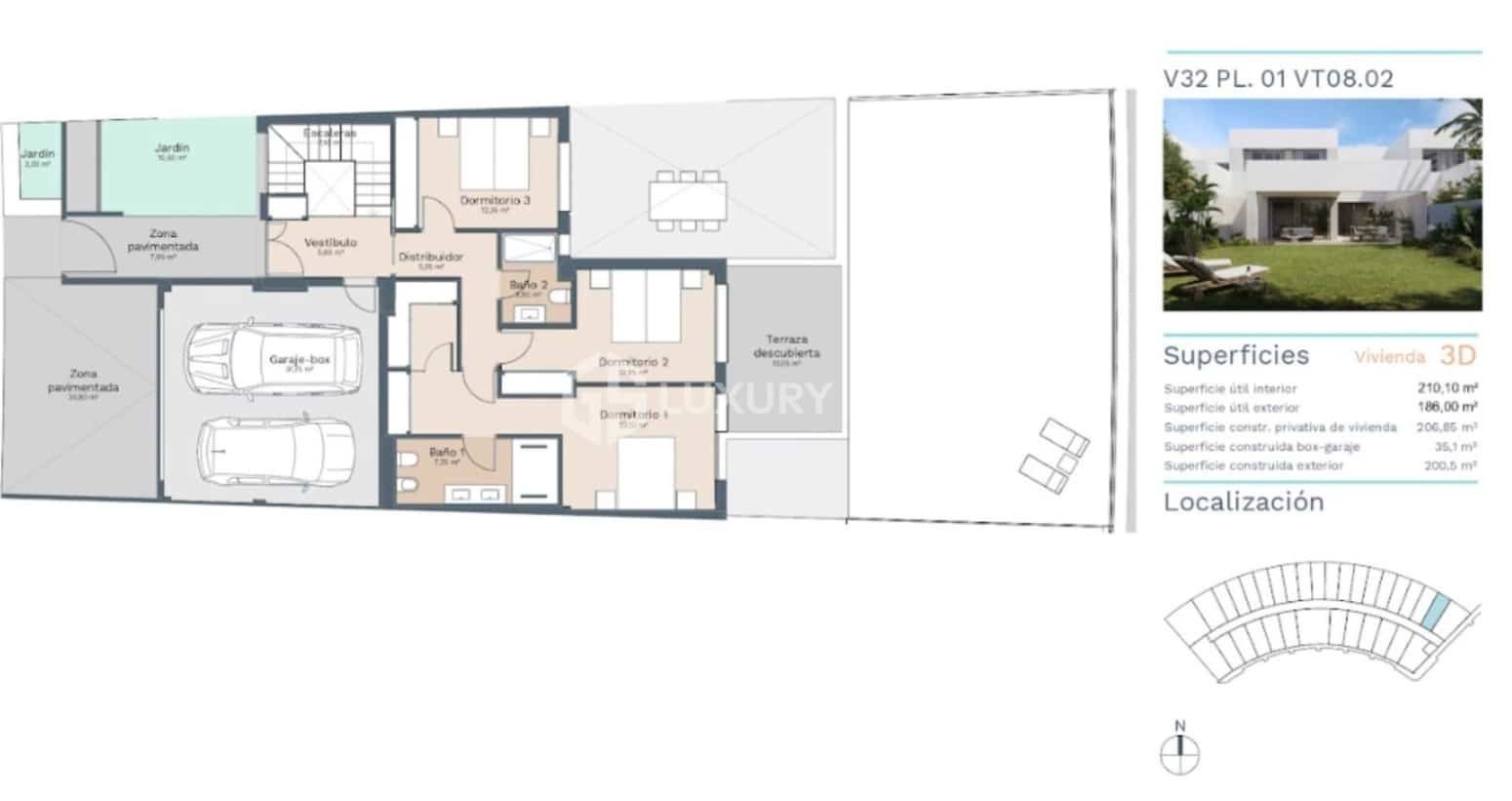 3 camera da letto Villa in vendita in Las Palmas de Gran Canaria con garage - 1.033.000 € (Rif: 9676169)