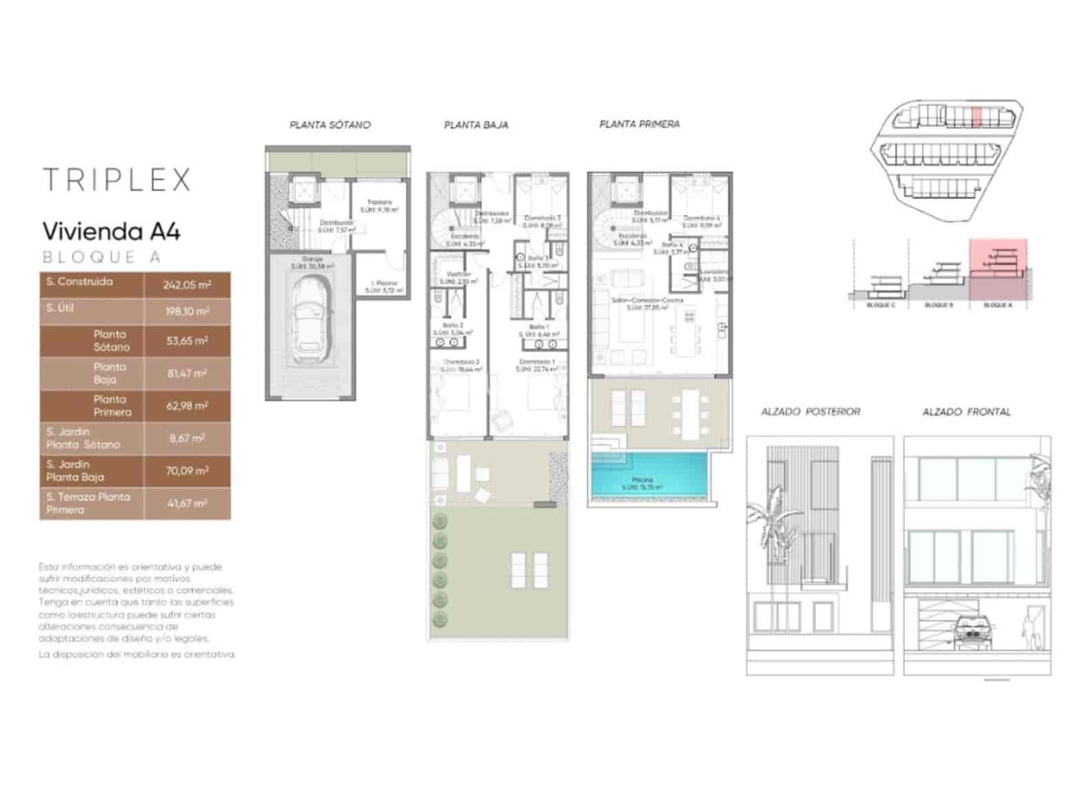 4 slaapkamer Flat te koop in Adeje met garage - € 1.328.700 (Ref: 9676190)