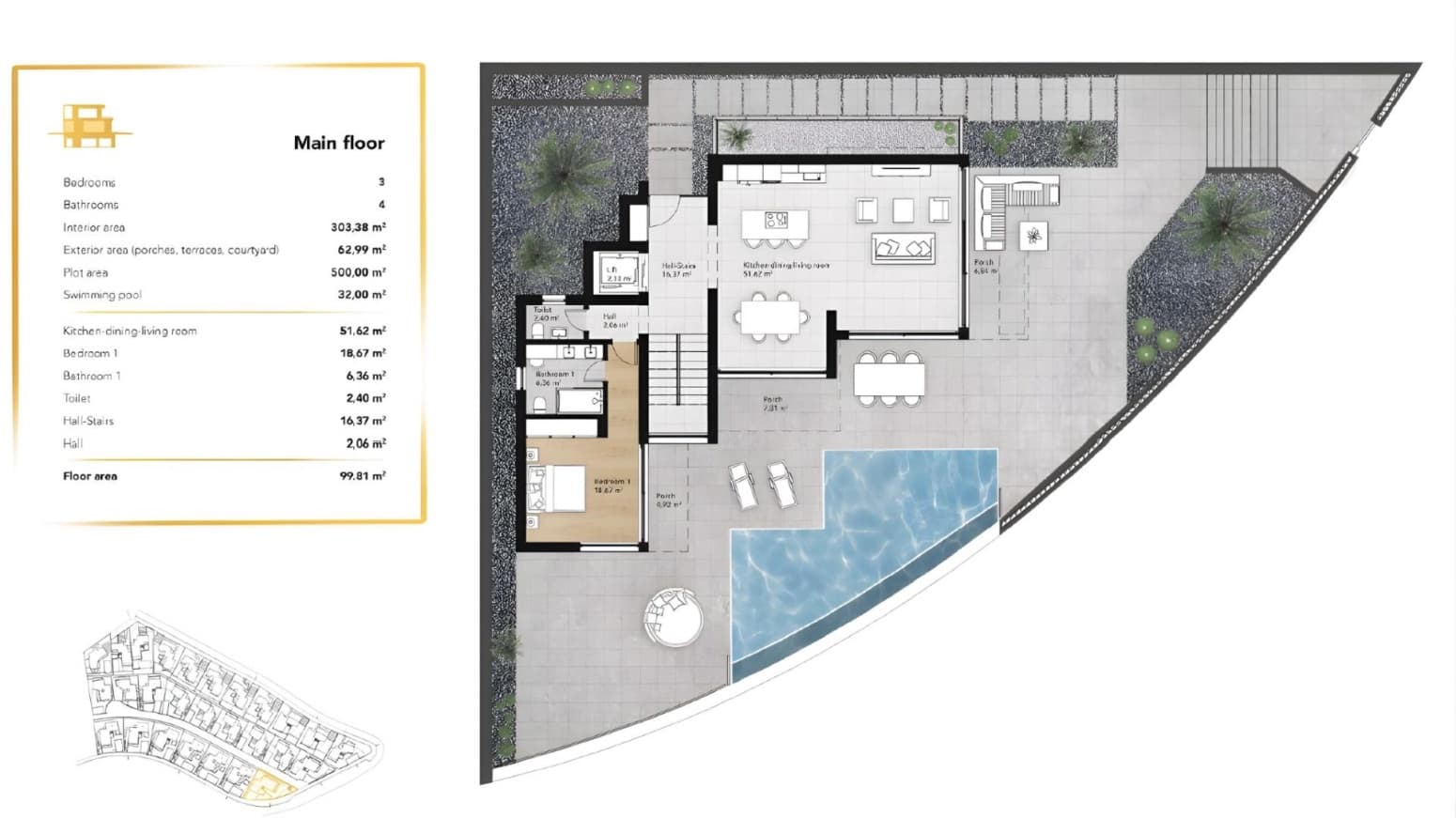 3 bedroom Villa for sale in Adeje with garage - € 1,912,900 (Ref: 9708033)