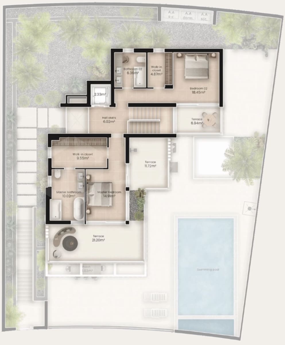 3 bedroom Villa for sale in Adeje with pool garage - € 2,149,500 (Ref: 9821278)