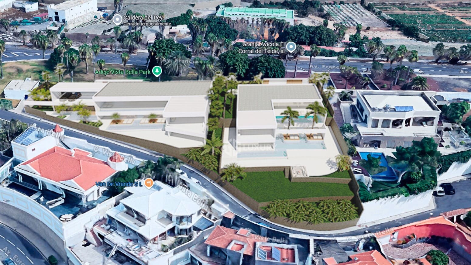 Building Plot for sale in Adeje - € 2,500,000 (Ref: 9821285)