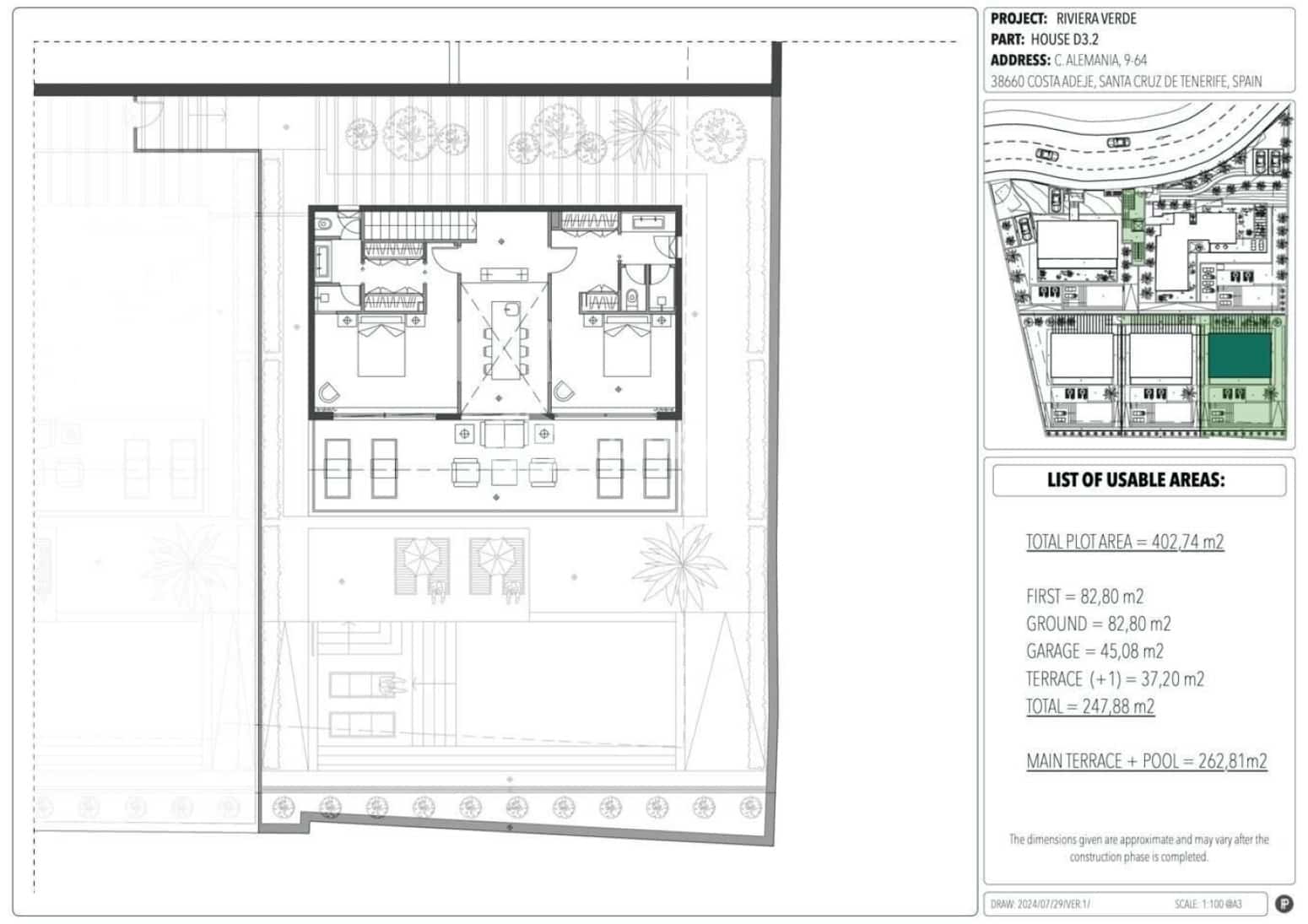 3 slaapkamer Villa te koop in Adeje met garage - € 2.690.000 (Ref: 9821303)