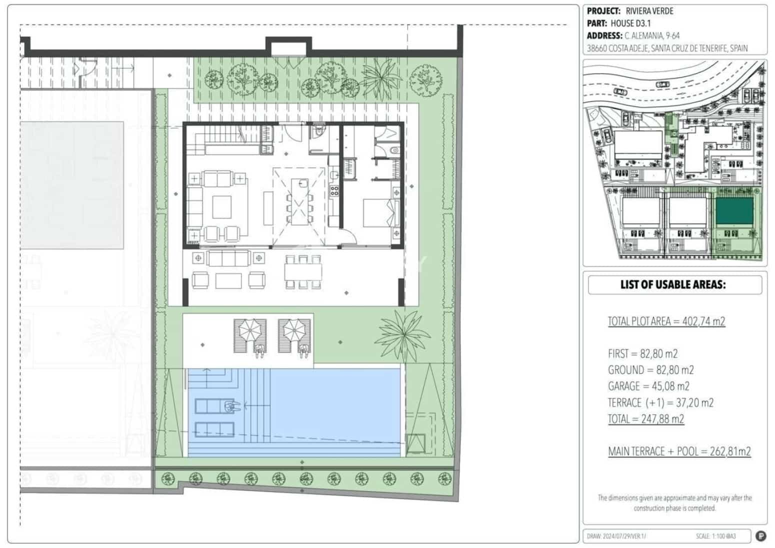 3 slaapkamer Villa te koop in Adeje met garage - € 2.690.000 (Ref: 9821303)