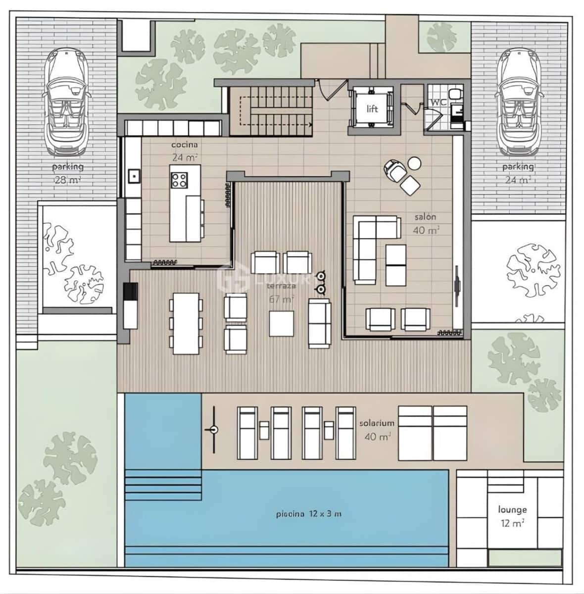 4 slaapkamer Villa te koop in Adeje met garage - € 2.400.000 (Ref: 9821304)