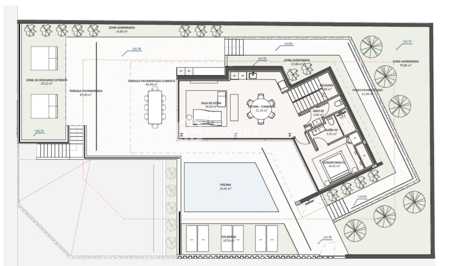 Building Plot for sale in Adeje - € 790,000 (Ref: 9858574)