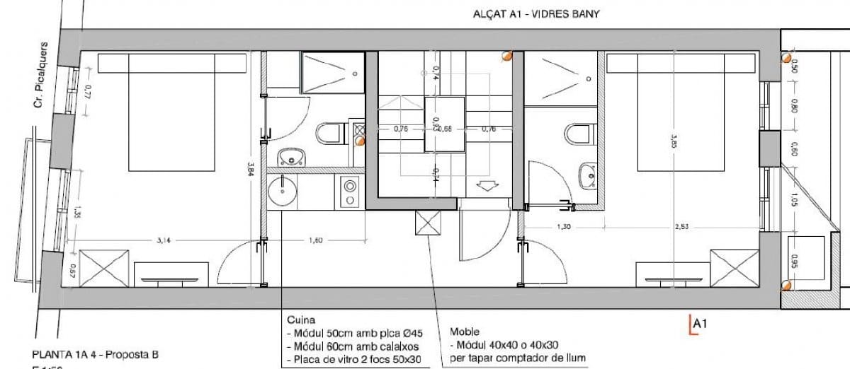 Leilighet til salgs i Barcelona by - € 950 000 (Ref: 9640742)