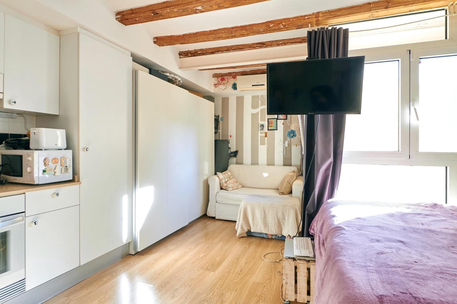 1 soverom Leilighet til salgs i Barcelona by - € 179 000 (Ref: 9640745)