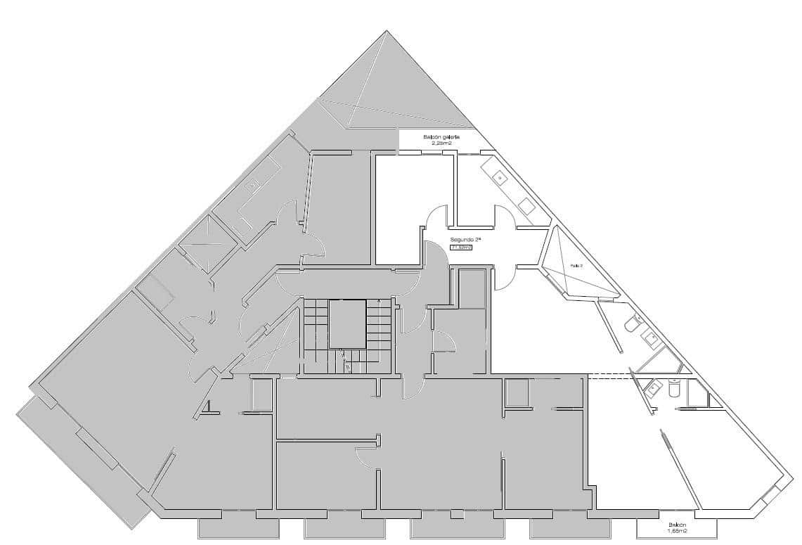 2 camera da letto Appartamento in vendita in Barcelona citta - 540.000 € (Rif: 9640750)