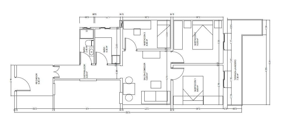 3 soverom Leilighet til salgs i Barcelona by - € 395 000 (Ref: 9640755)