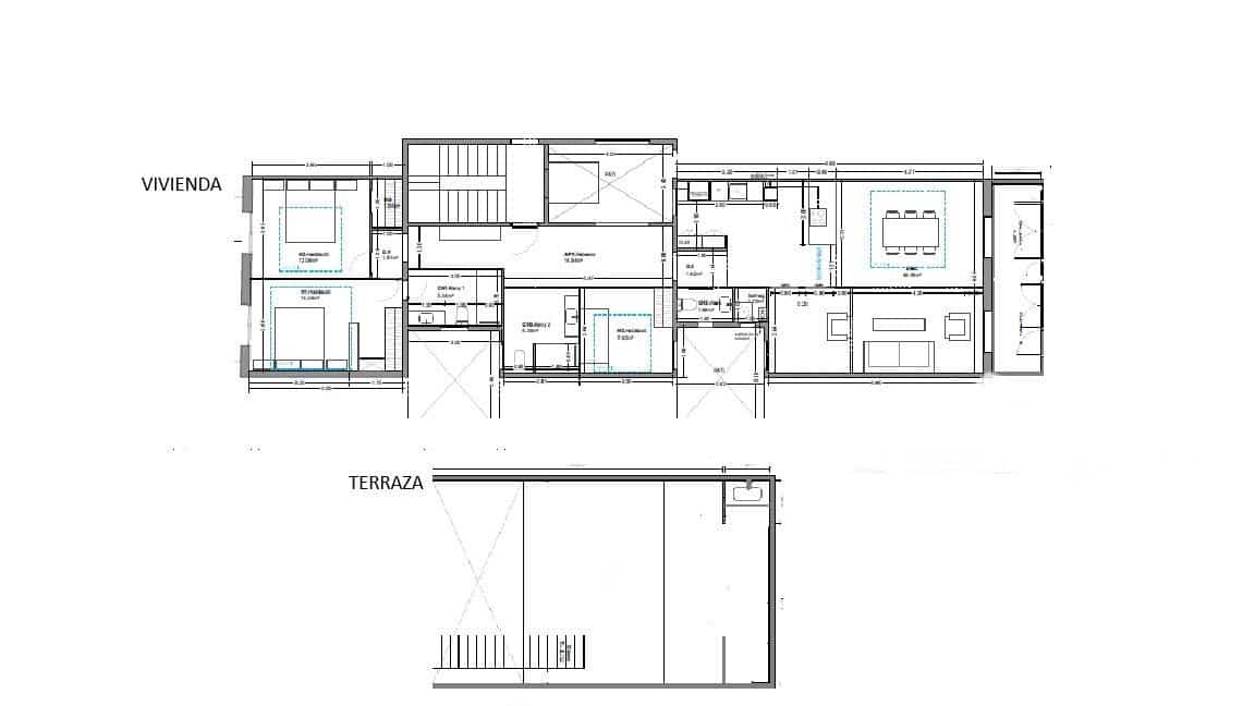 3 camera da letto Appartamento in vendita in Barcelona citta - 1.570.000 € (Rif: 9640757)