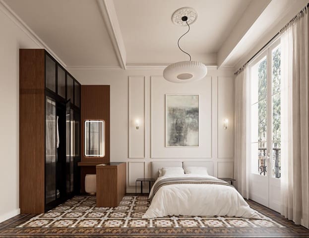 3 chambre Appartement à vendre à La Dreta de L'Eixample, Barcelone ville - 1 570 000 € (Ref: 9640757)