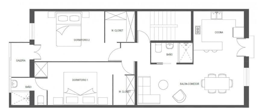 2 soverom Leilighet til salgs i Barcelona by - € 125 000 (Ref: 9640765)
