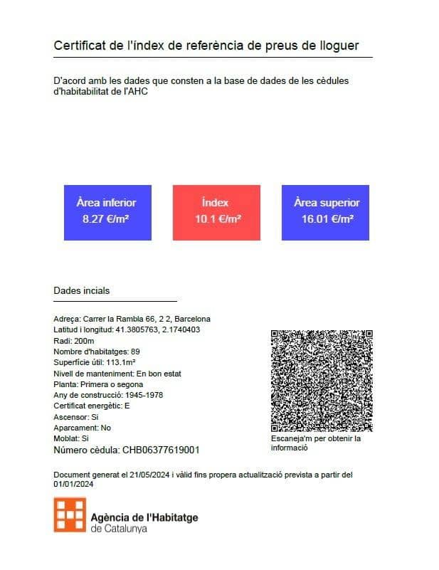 3 makuuhuone Asunto myytävänä paikassa Barcelona kaupunki - 828 000 € (Ref: 9640766)