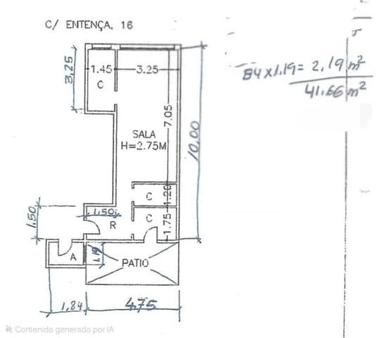Erhverv til leje i Eixample, Barcelona by - € 850 (Ref: 9640768)