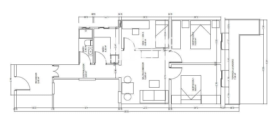 3 Zimmer Wohnung zu verkaufen in Barcelona Stadt - 395.000 € (Ref: 9646194)