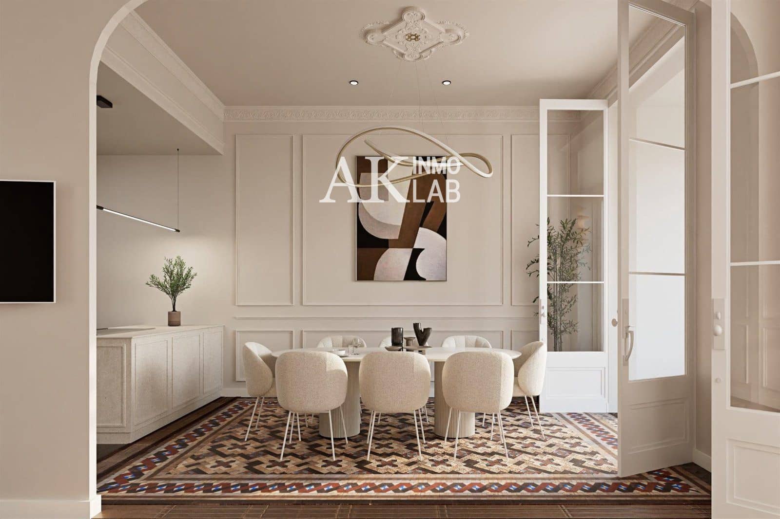 Piso de 3 habitaciones en Barcelona ciudad en venta - 1.570.000 € (Ref: 9646196)