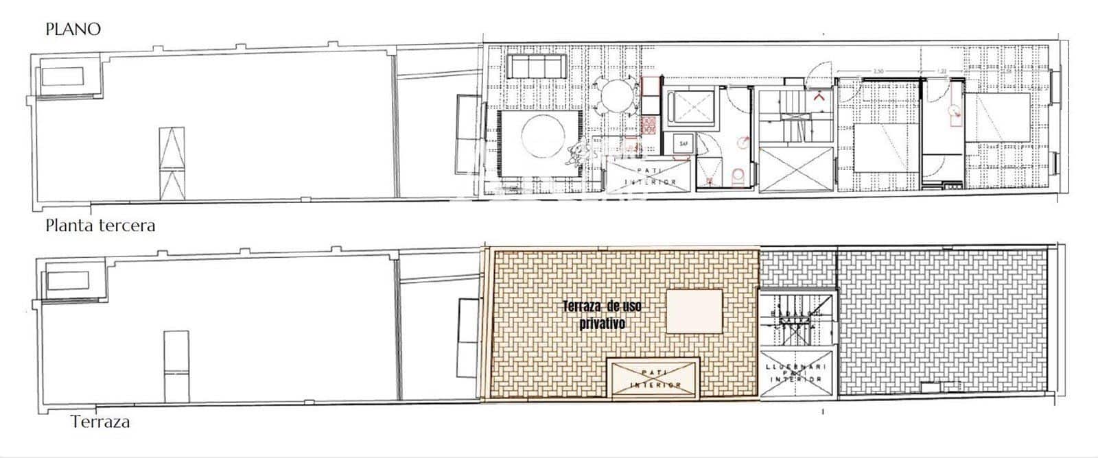 2 chambre Appartement à vendre à Barcelone ville - 522 500 € (Ref: 9646207)